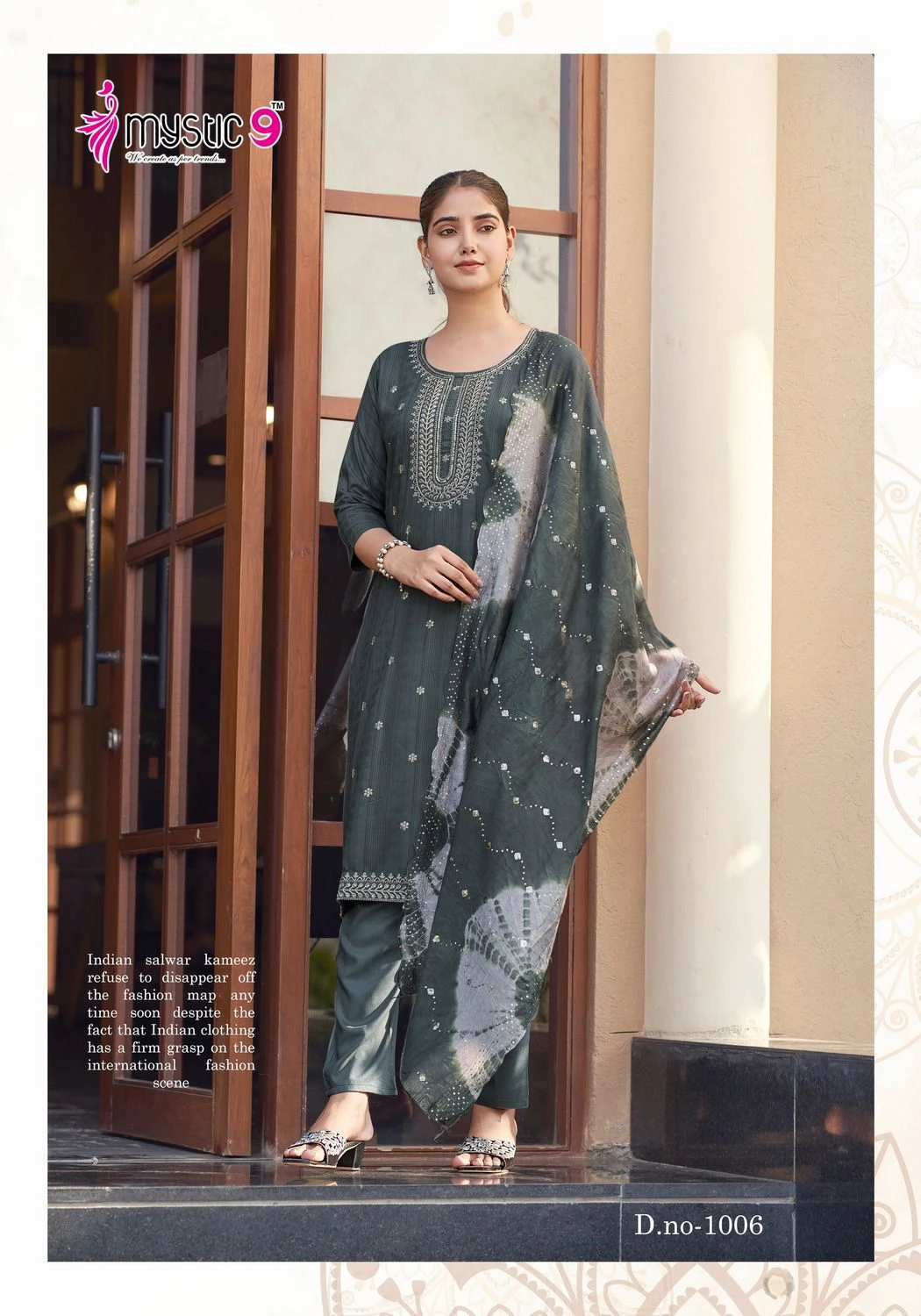 Mystic 9 Dolly Vol 1 Heavy Rayon Dobby Wholesale Readymade Salwar Suit Catalog — Wholesale Readymade Suit, MPA wholesale from Surat - Gallery Image 2